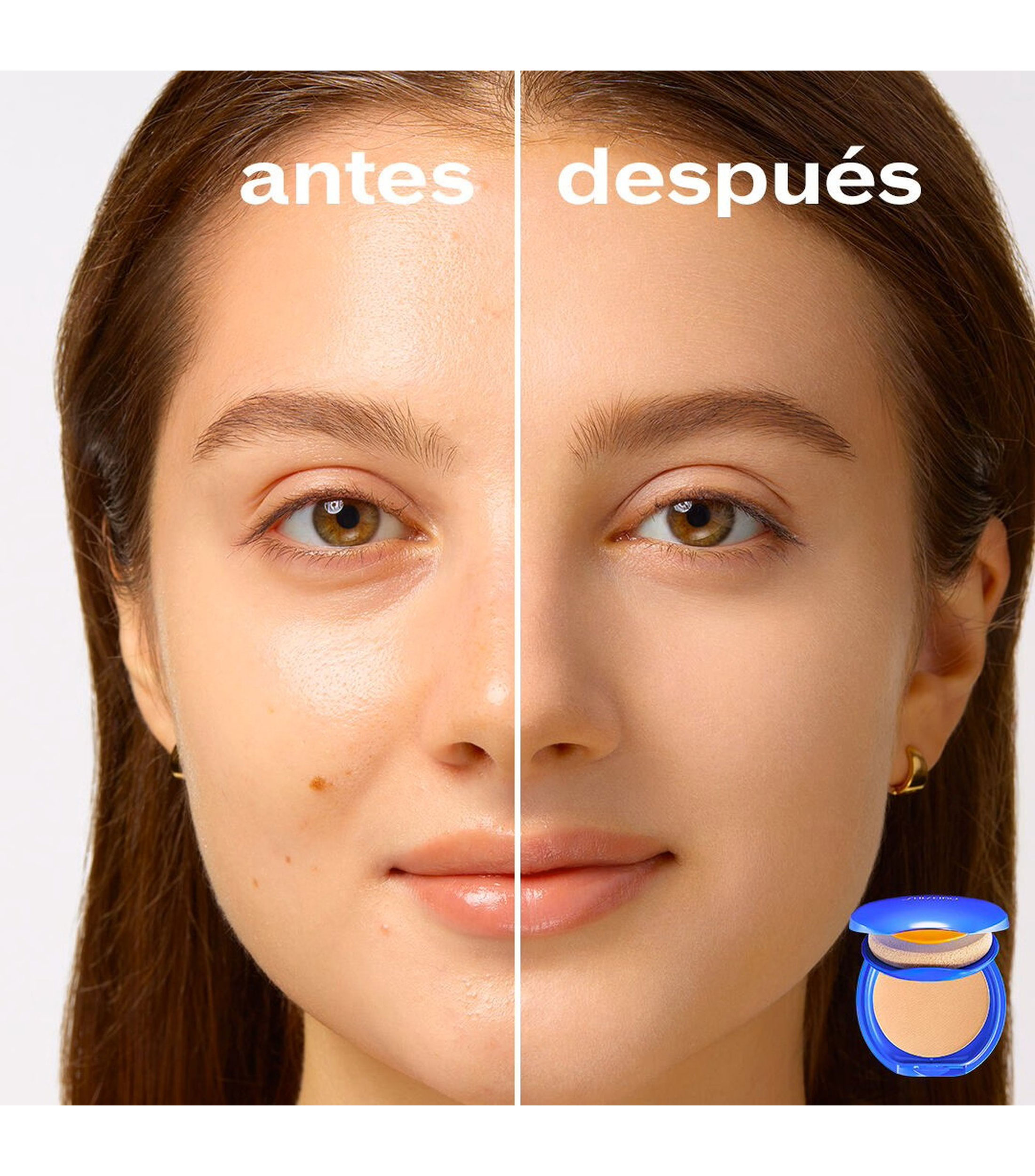 Base de maquillaje UV Protective Compact Foundation SPF30 Refill, 12 gr